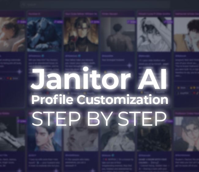 Janitor AI Profile Customization