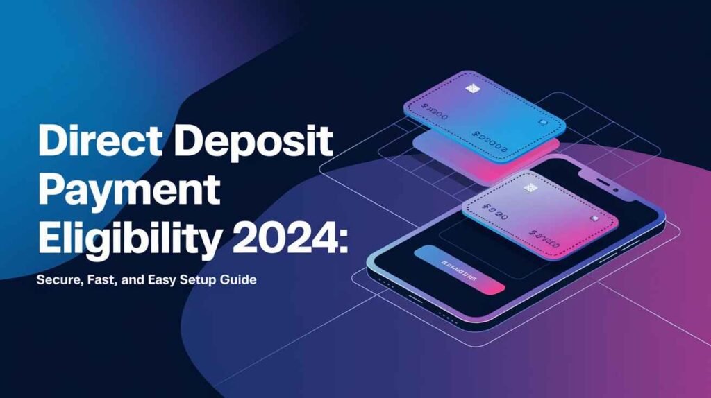 Direct Deposit Payment Eligibility 2024