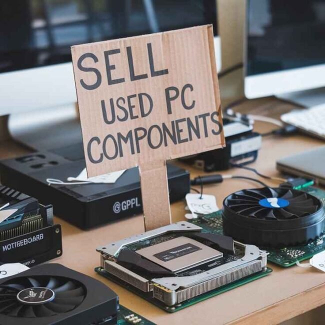 How to Sell PC Parts Without the Box