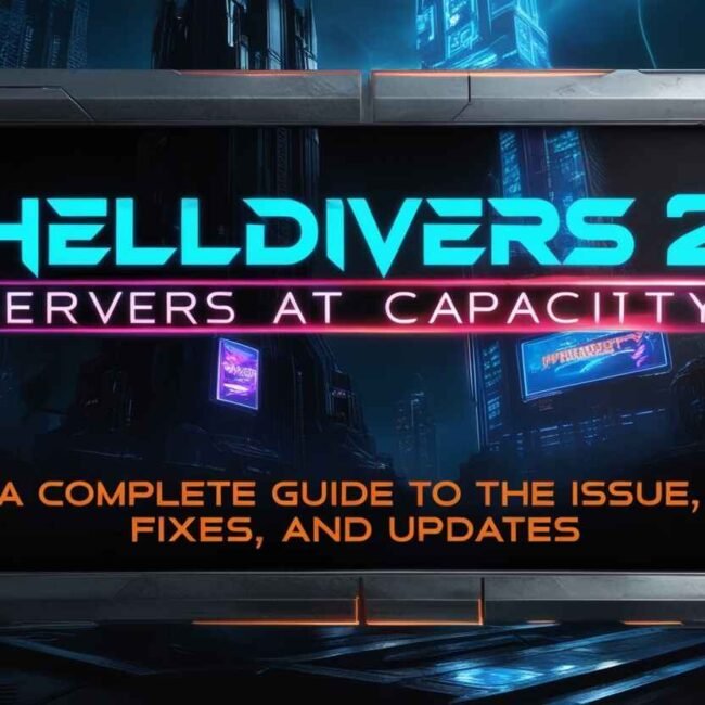 Helldivers 2 Servers at Capacity