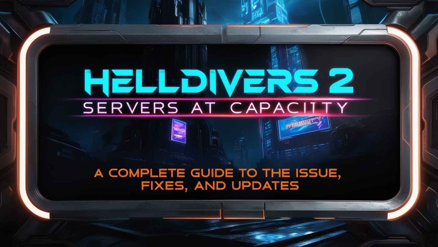 Helldivers 2 Servers at Capacity