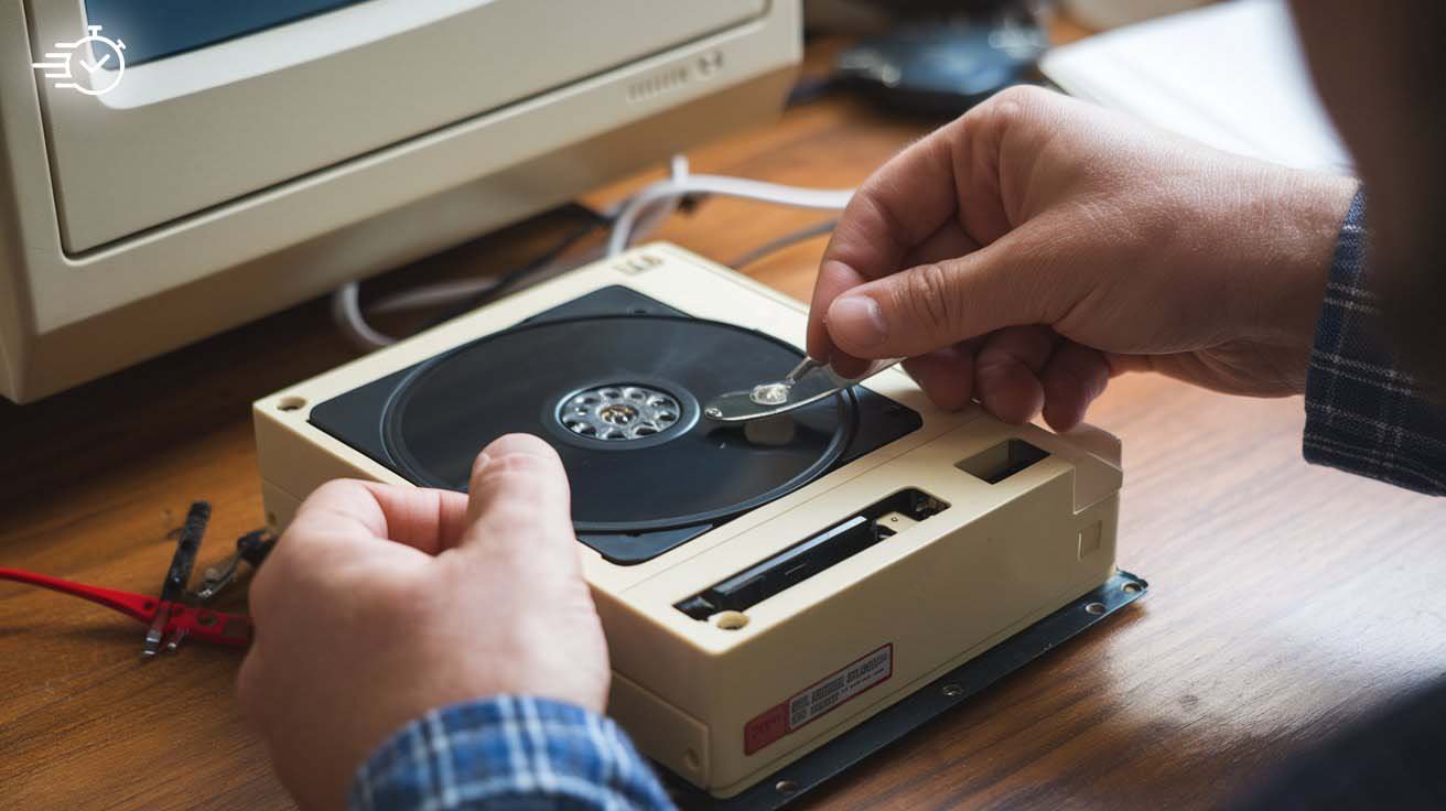 how to remove a floppy drive bezel