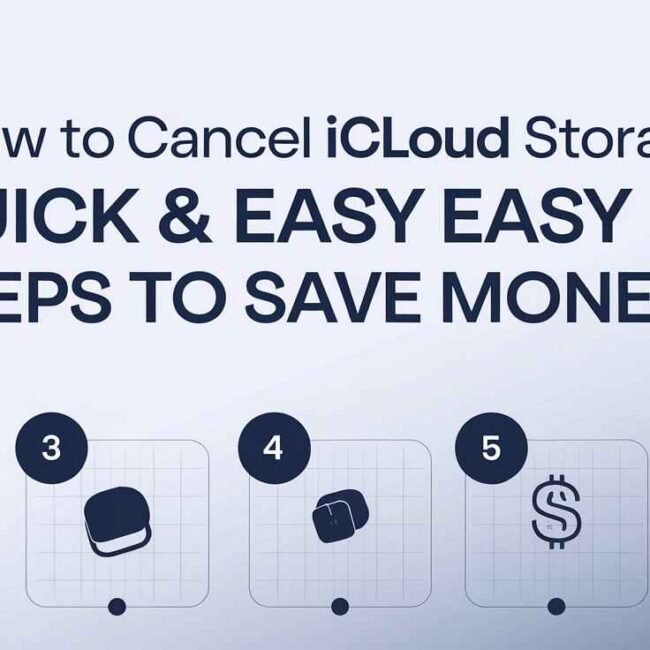 How to Cancel iCloud Storage