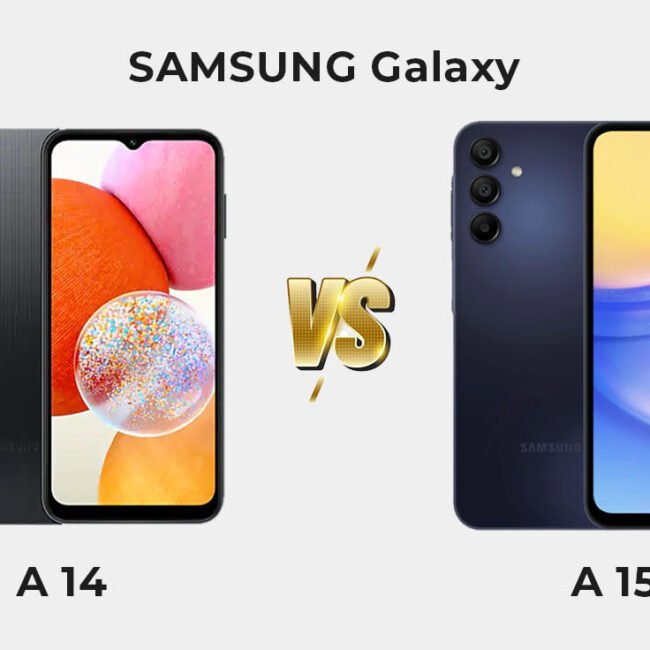 SAMSUNG GALAXY A14 VS A15